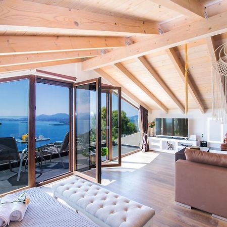 Blue Sky Loft By Corfuescapes Daire Spartylas Dış mekan fotoğraf