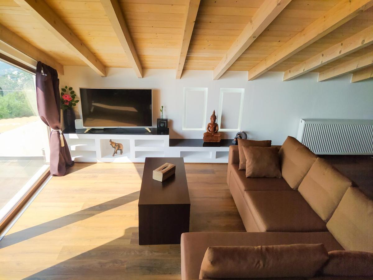 Blue Sky Loft By Corfuescapes Daire Spartylas Dış mekan fotoğraf