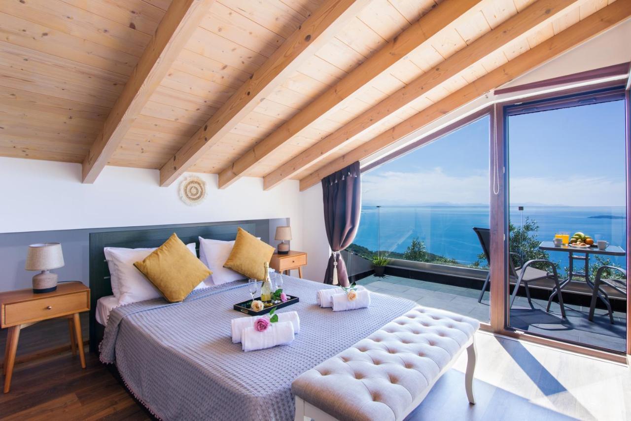 Blue Sky Loft By Corfuescapes Daire Spartylas Dış mekan fotoğraf
