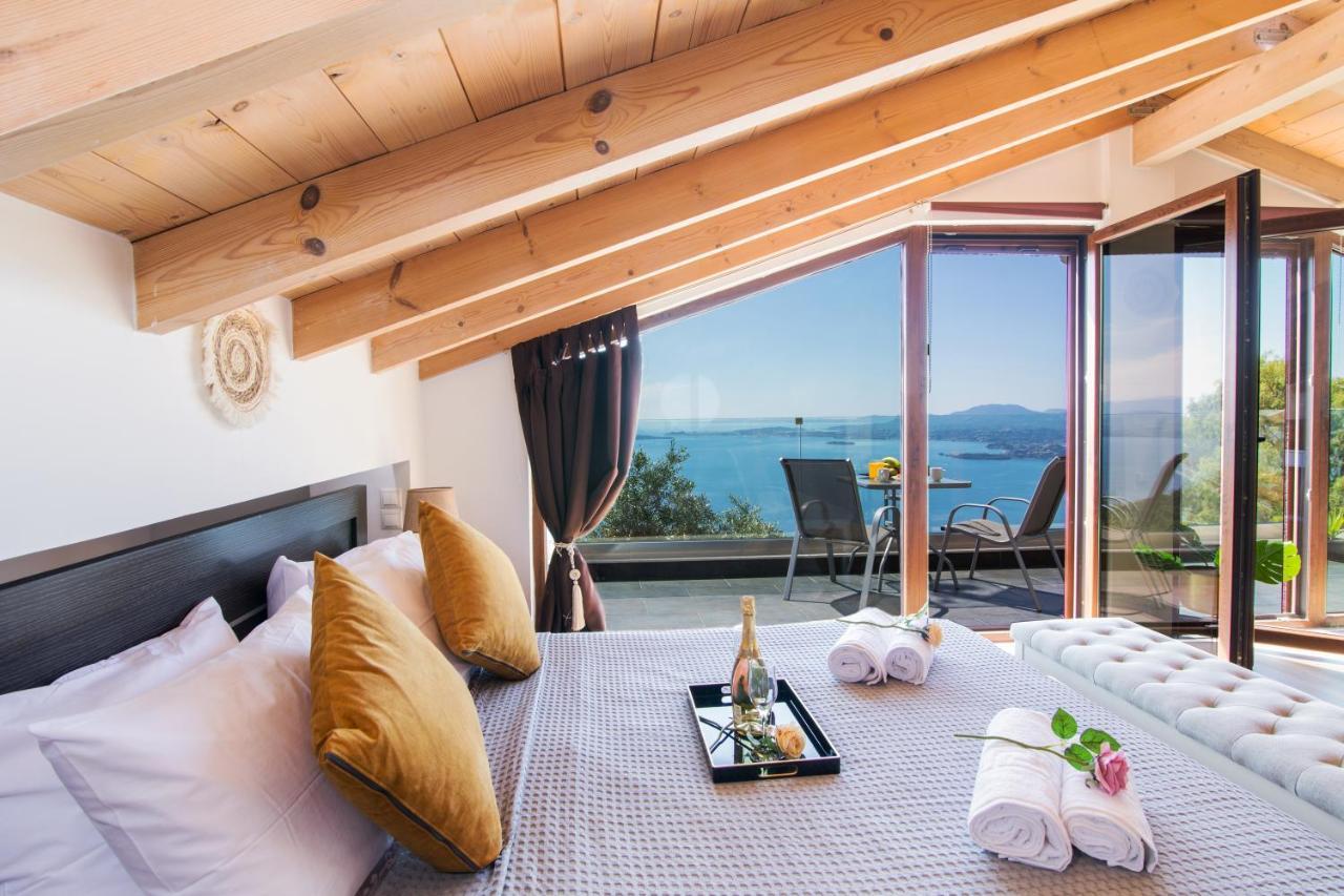 Blue Sky Loft By Corfuescapes Daire Spartylas Dış mekan fotoğraf